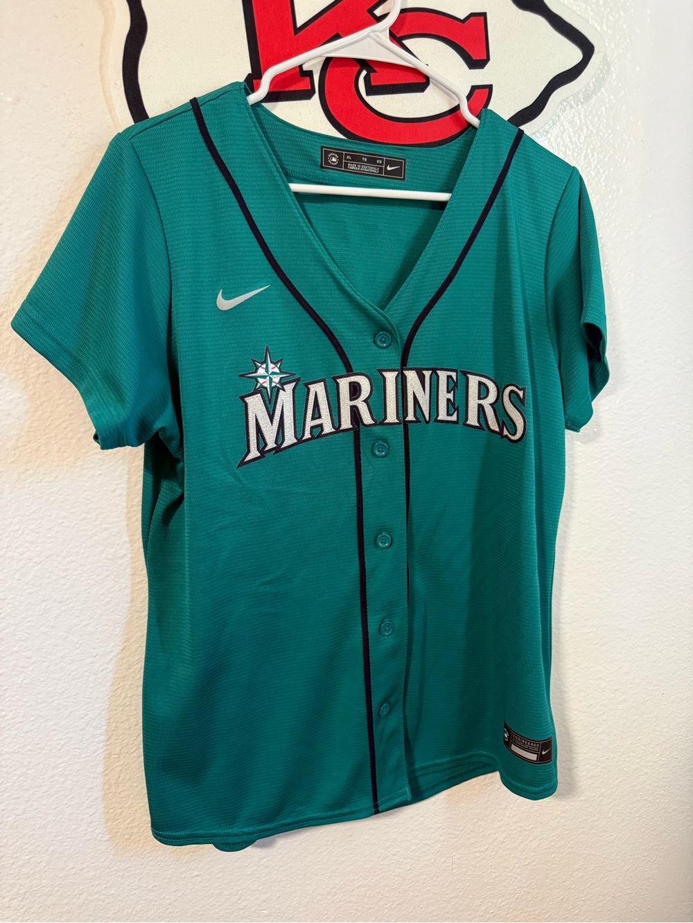 Seattle Mariners Ken Griffey Jr. #24 Nike Women’s Jersey – Size XL